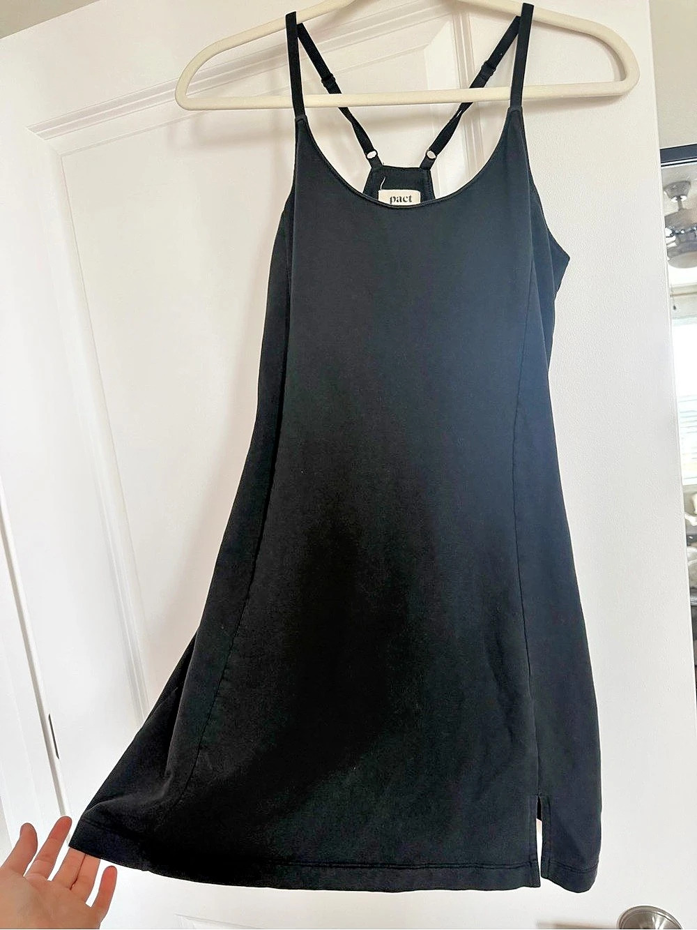 Pact Organic Softspun Tennis Tank Midi Dress